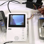 Установка видеодомофонов